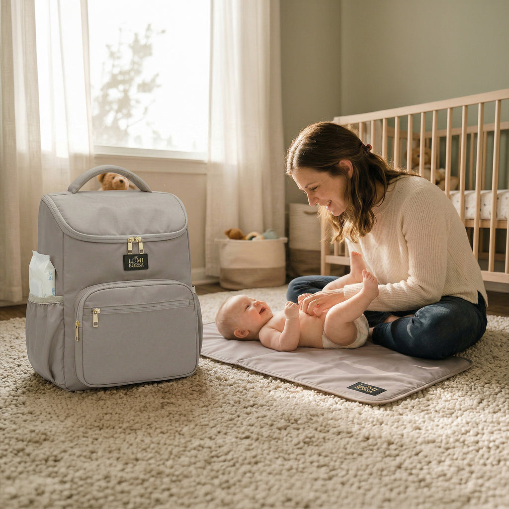 Lomi Borsa Luiertas - Beige
