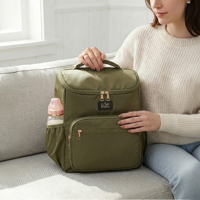 Lomi Borsa Luiertas - Khaki